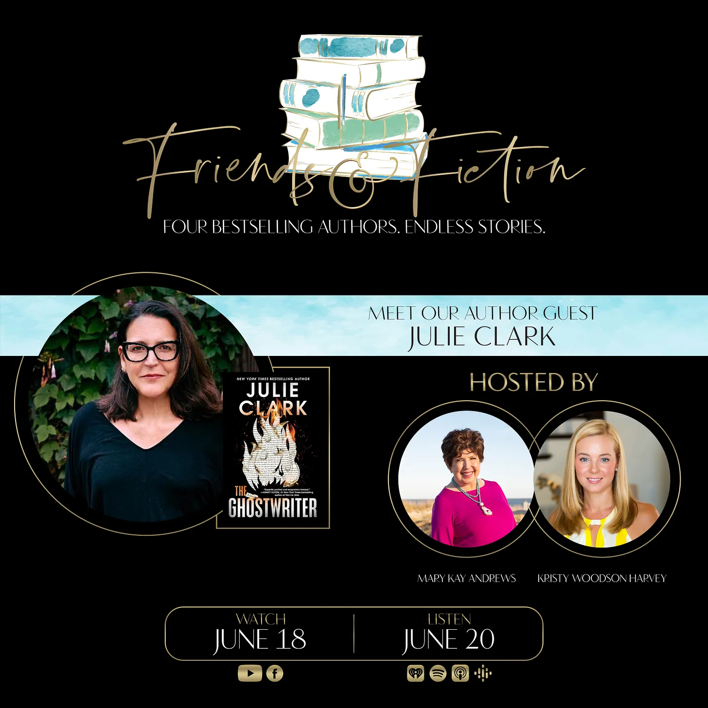 Meet Julie Clark TONIGHT!