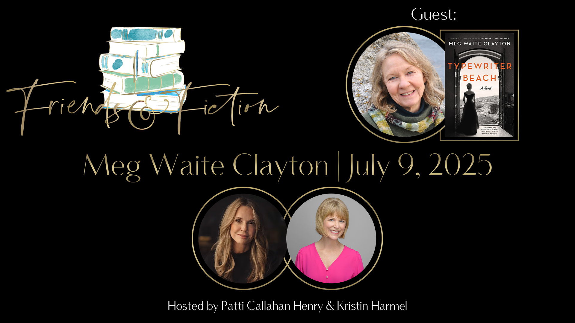 Friends & Fiction: Episode 277 – Meg Waite Clayton
