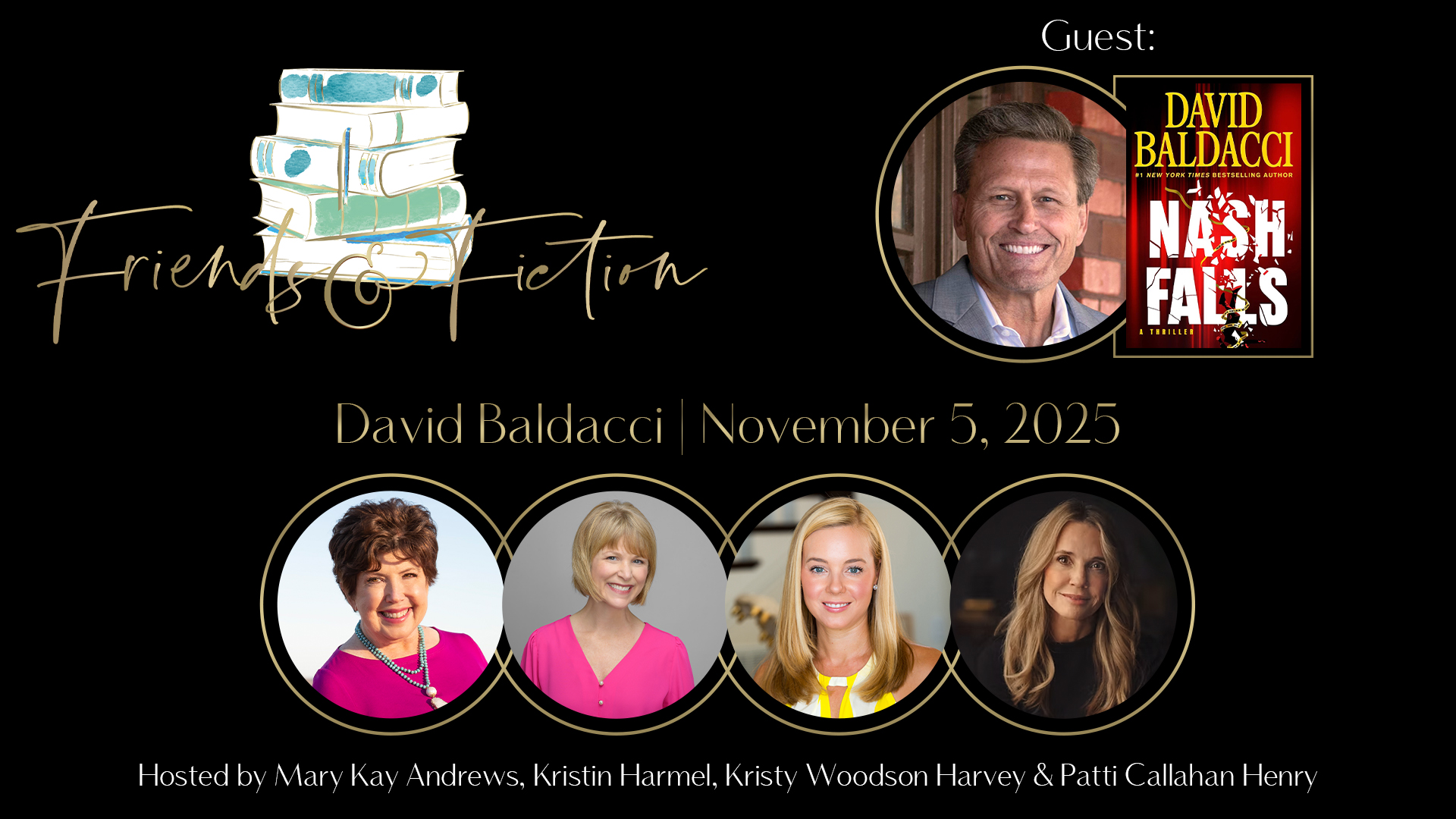 Friends & Fiction: Episode 294 – David Baldacci