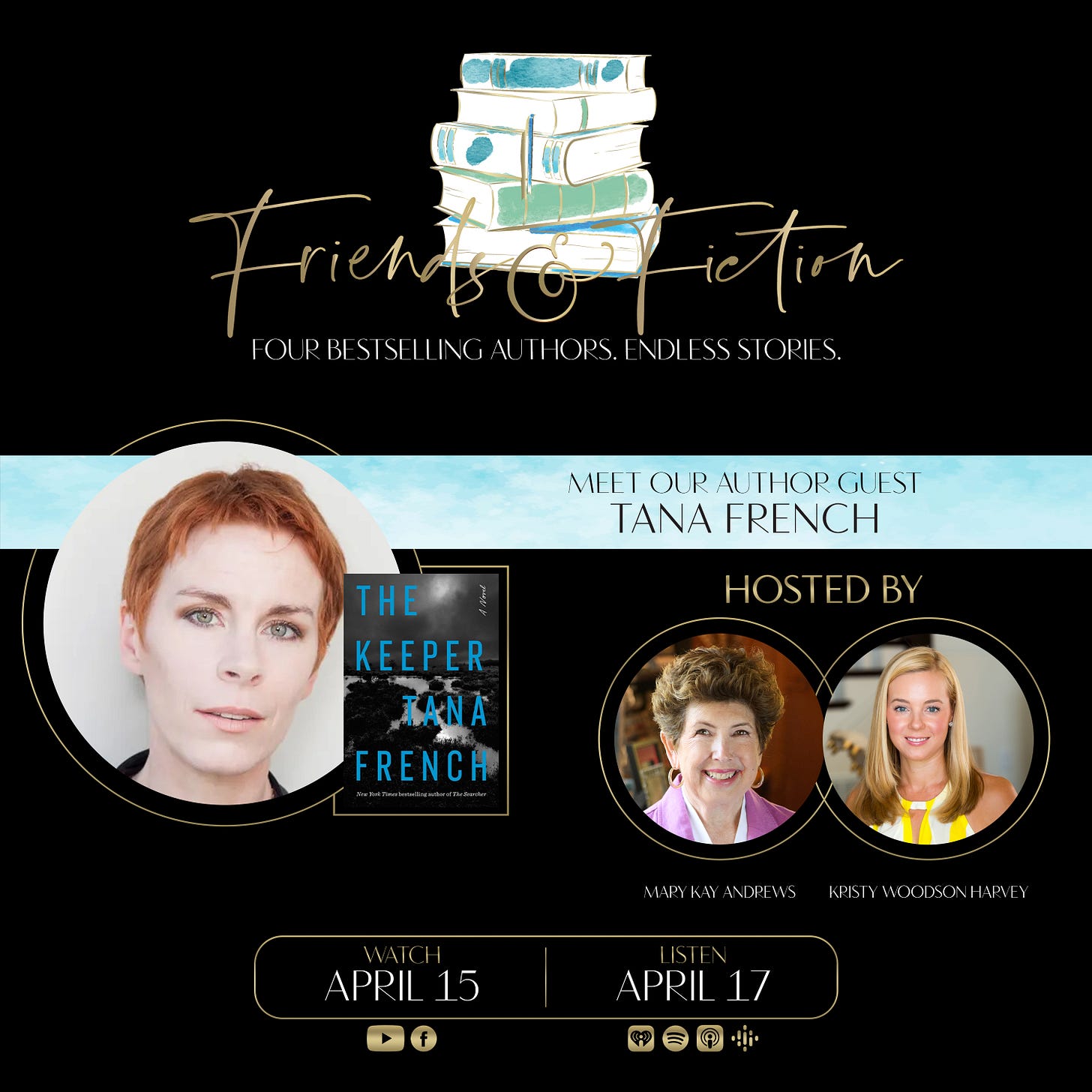 Meet Tana French TONIGHT!