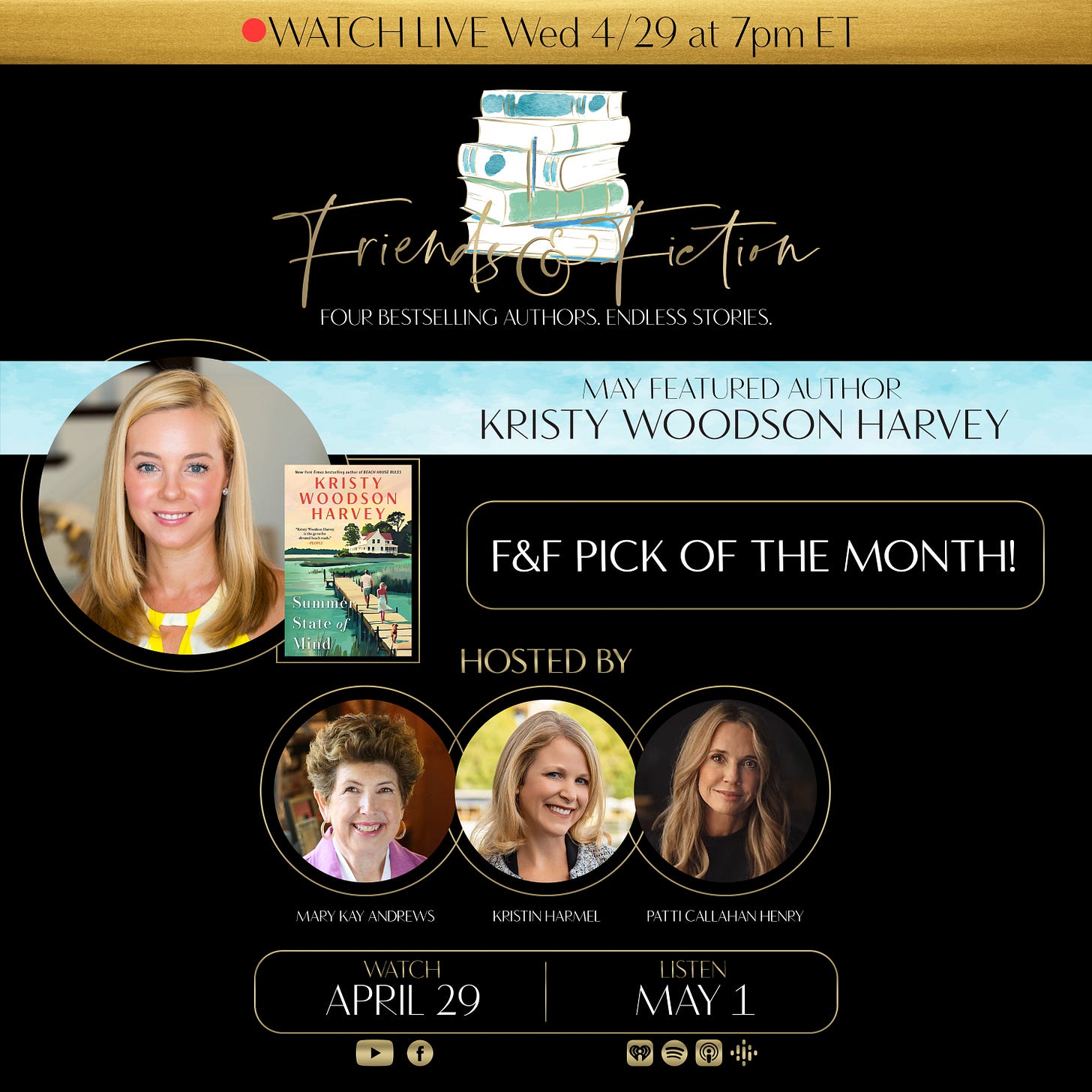 Celebrate Kristy Woodson Harvey TONIGHT!