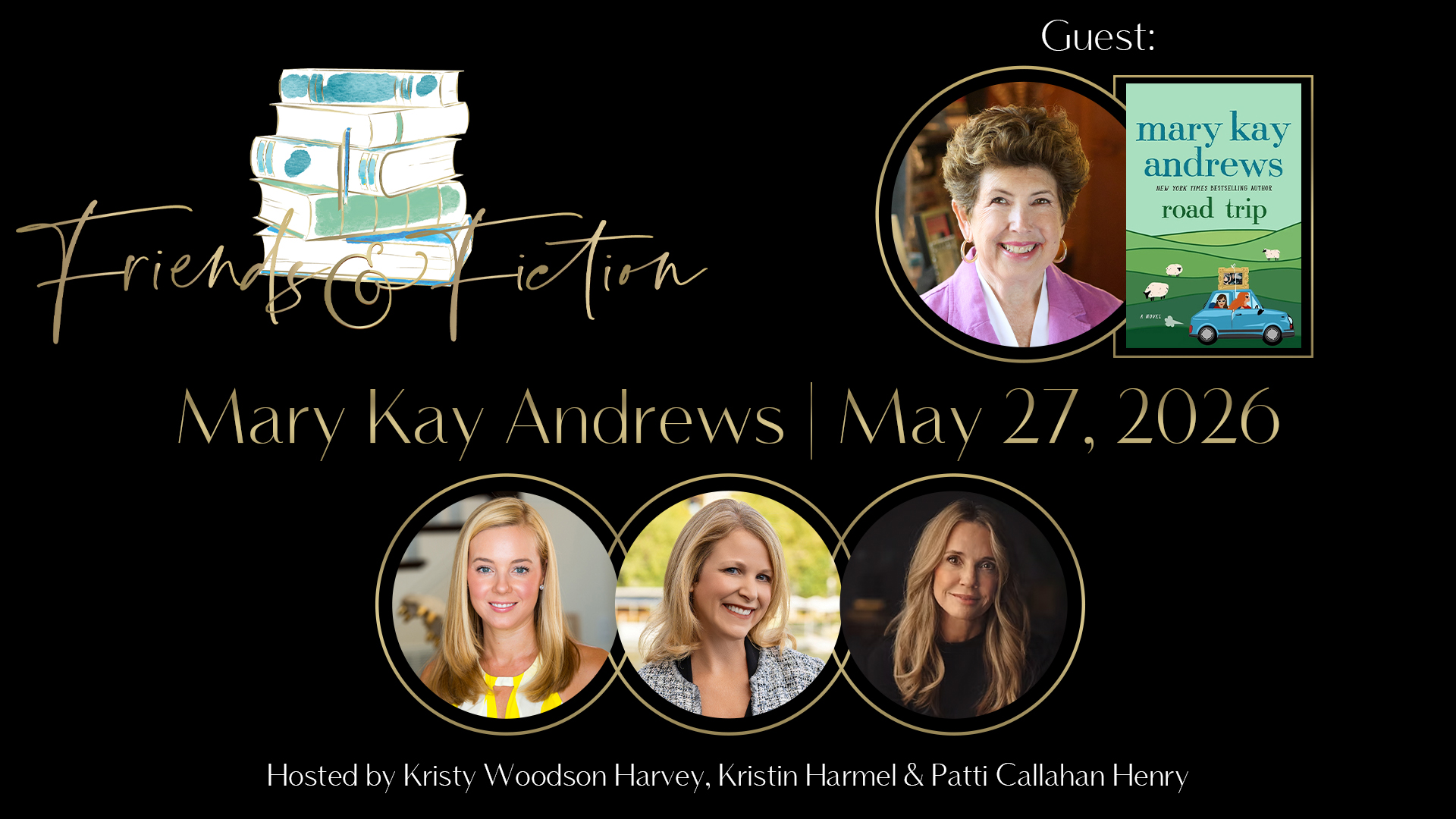 Friends & Fiction: Episode 323 – Mary Kay Andrews