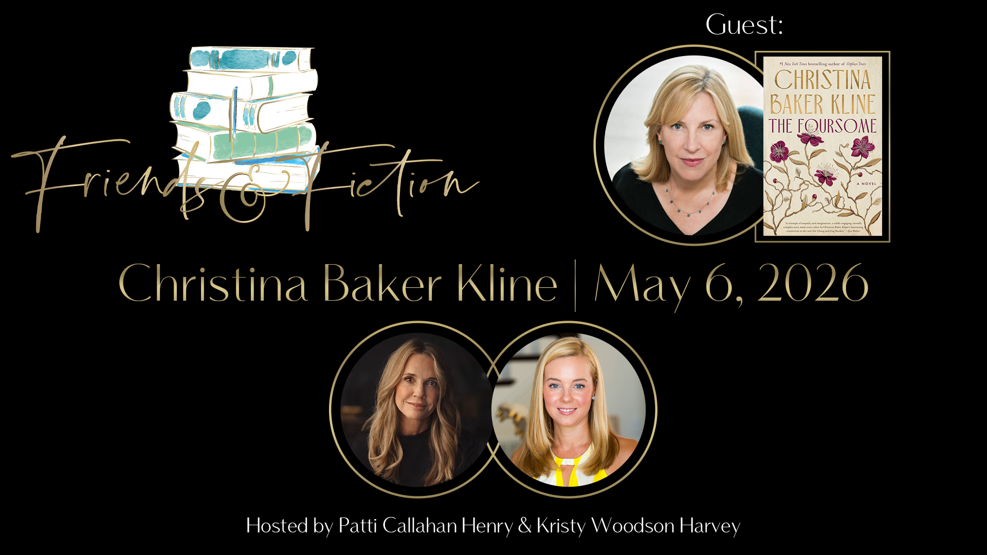 Friends & Fiction: Episode 320 – Christina Baker Kline