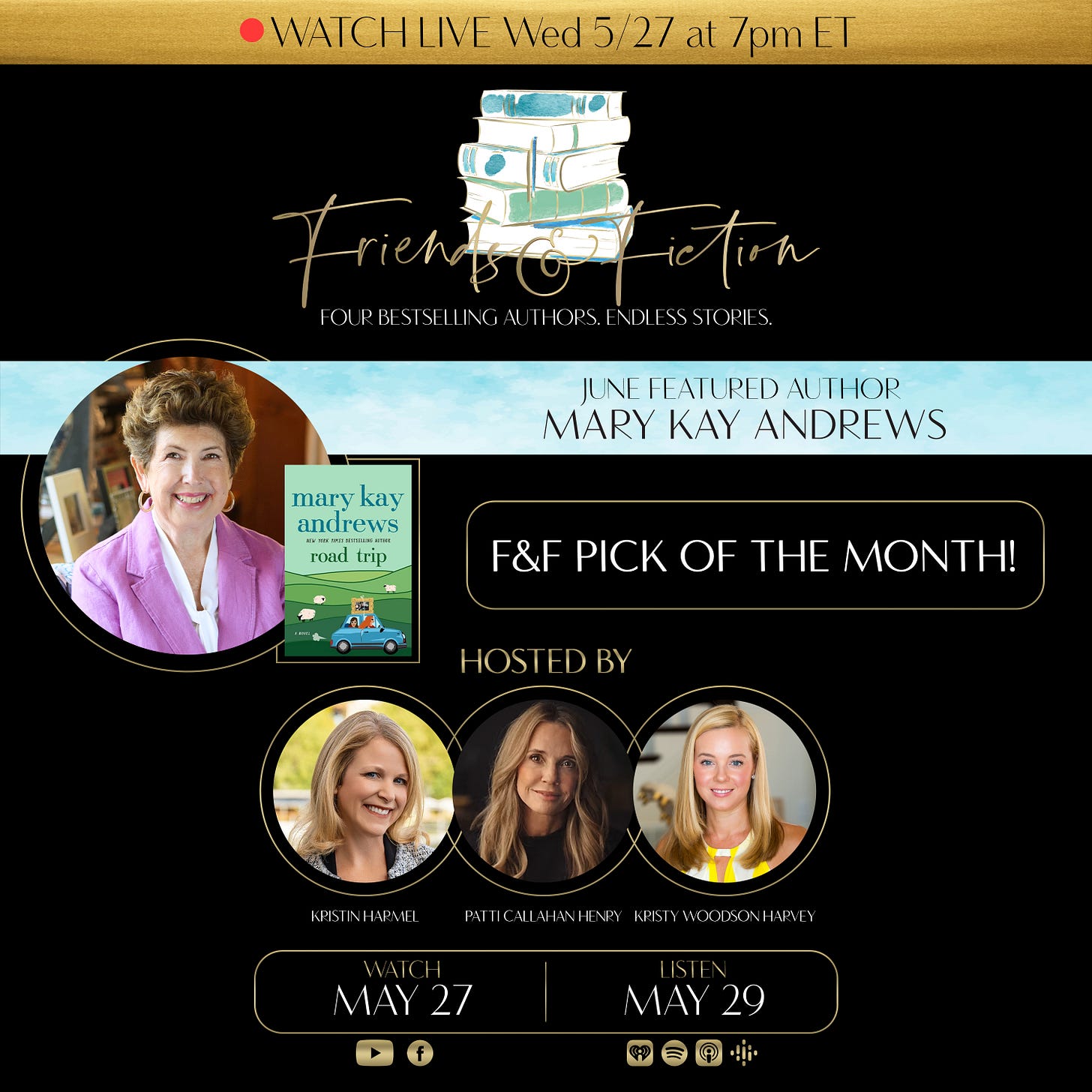 Friends & Fiction: Episode 322 – Steven Rowley and Liz Fenton & Lisa Steinke