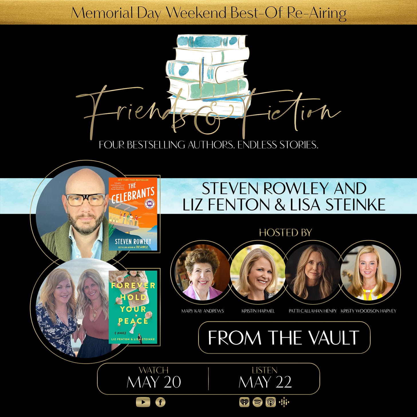 Best-Of Re-Airing with Steven Rowley, Liz Fenton & Lisa Steinke