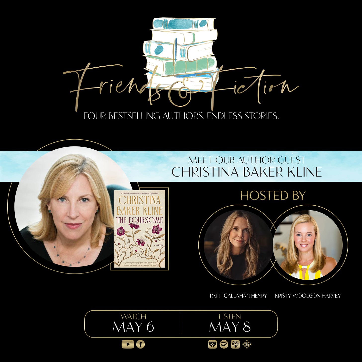 Meet Christina Baker Kline TONIGHT!