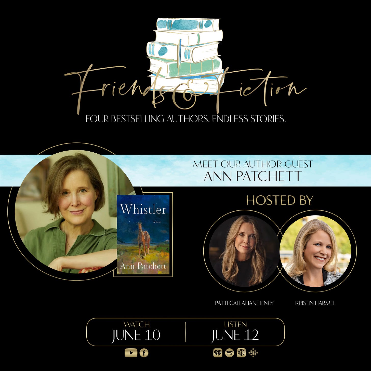 Meet Ann Patchett TONIGHT!