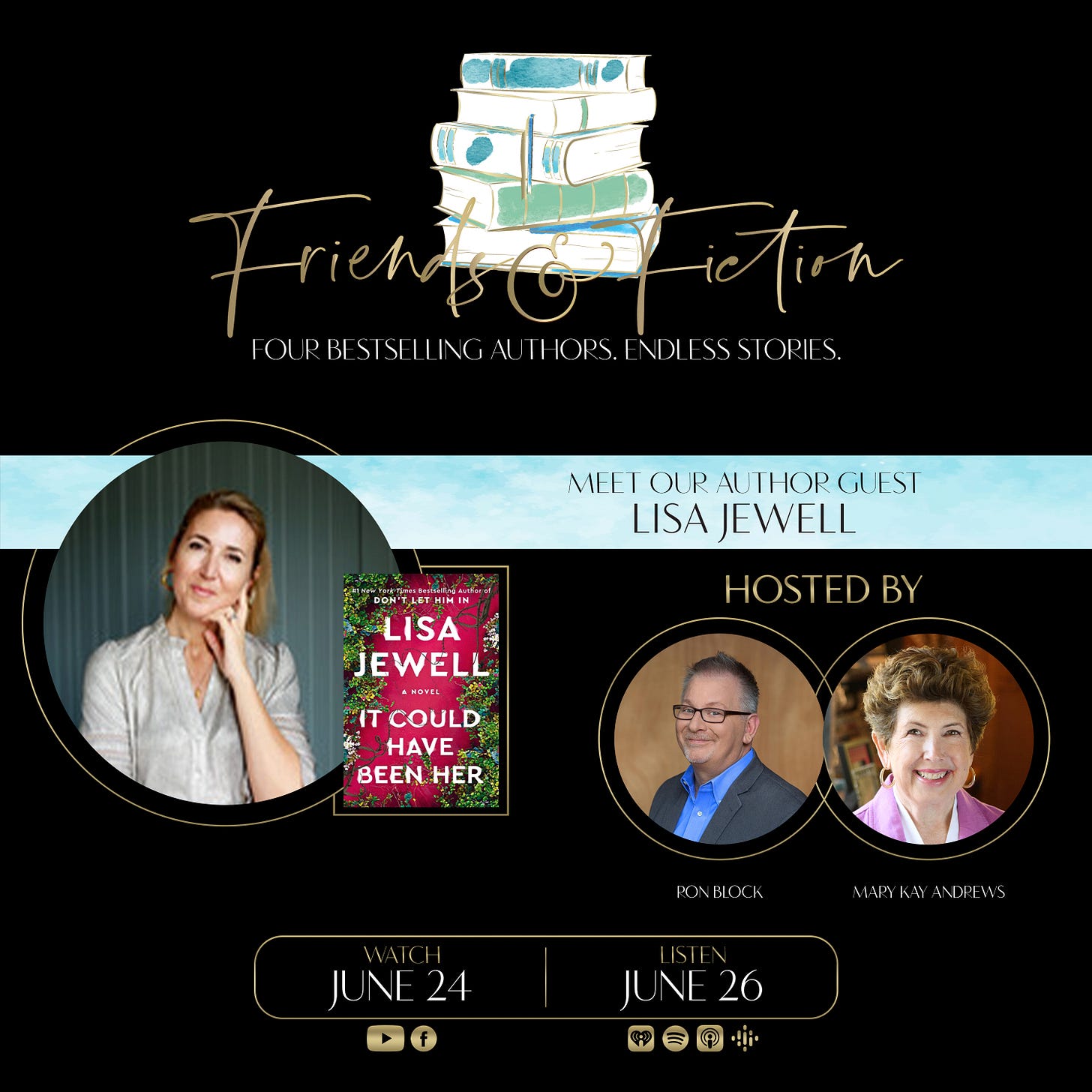Meet Lisa Jewell TONIGHT!