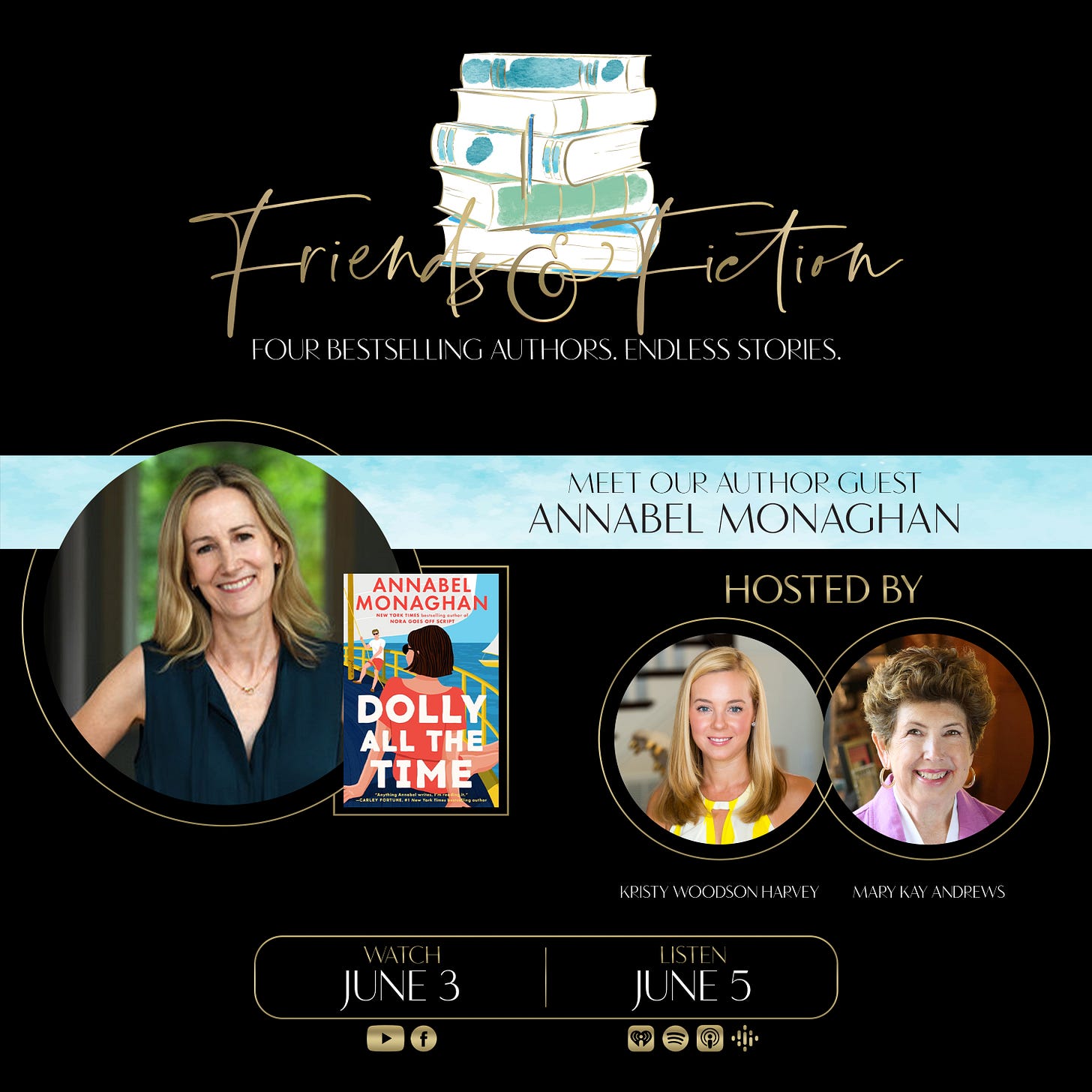 Meet Annabel Monaghan TONIGHT!