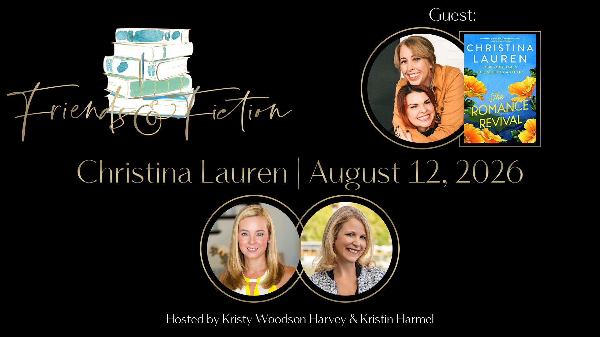 Friends & Fiction: Episode 333 – Christina Lauren