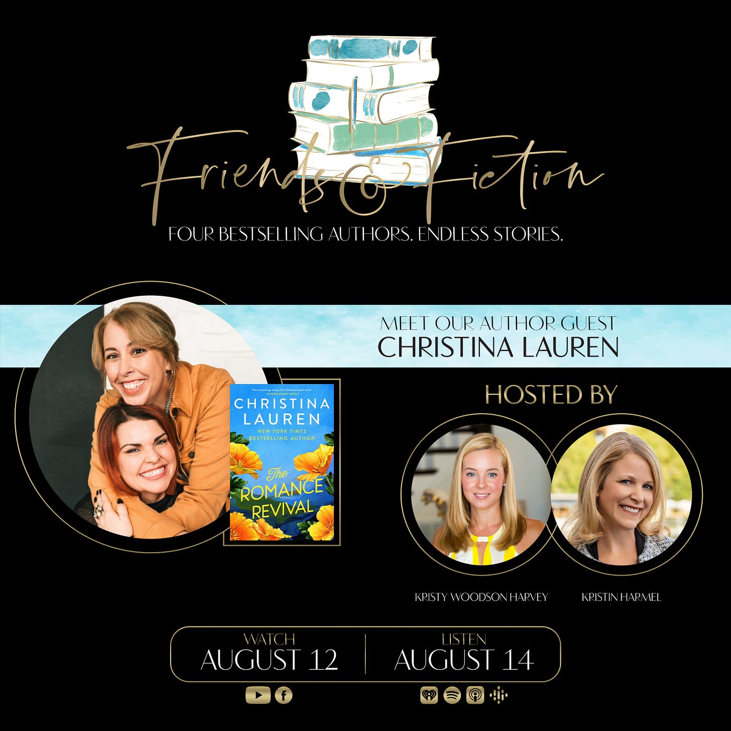 Meet Christina Lauren TONIGHT