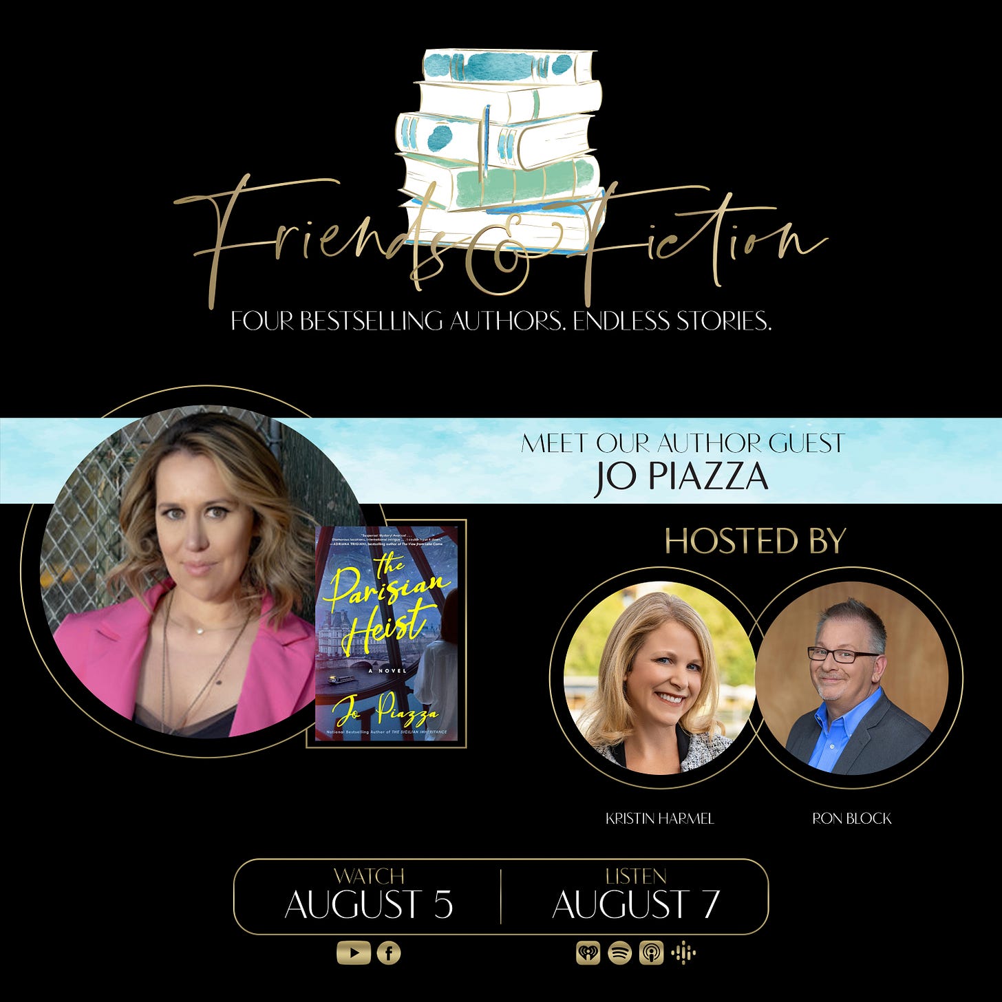 Meet Jo Piazza TONIGHT