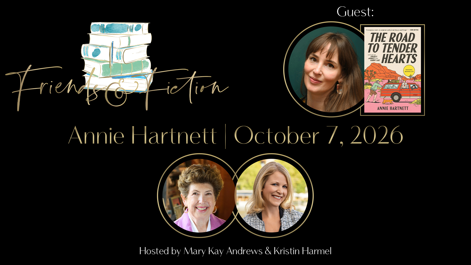 Friends & Fiction: Episode 341 – Annie Hartnett