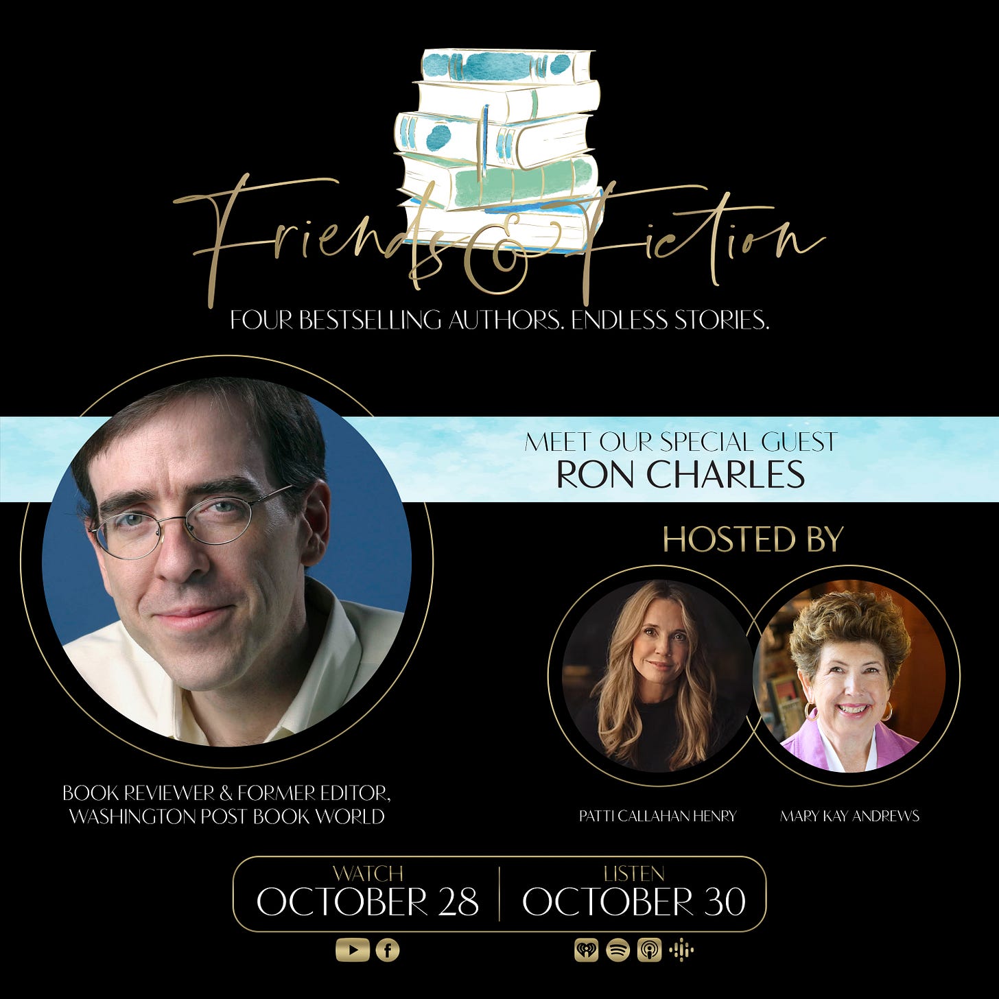 Meet Ron Charles TONIGHT